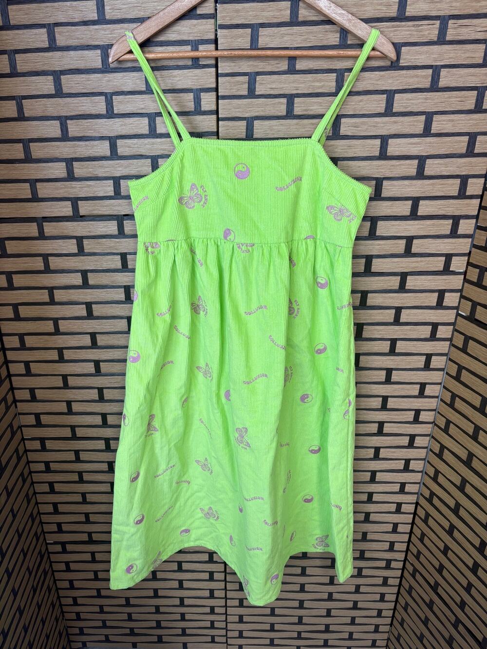 Collusion Lime Corded‎ Dress Size 6